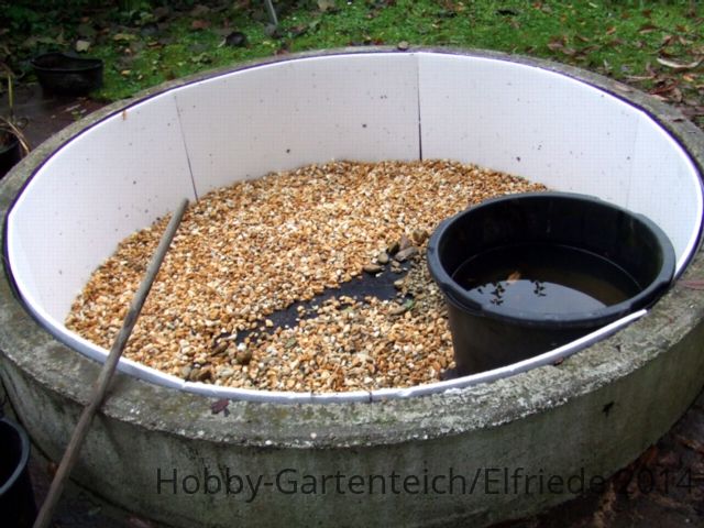 DSCF5215 Teichboden mit Kies bedeckt.JPG